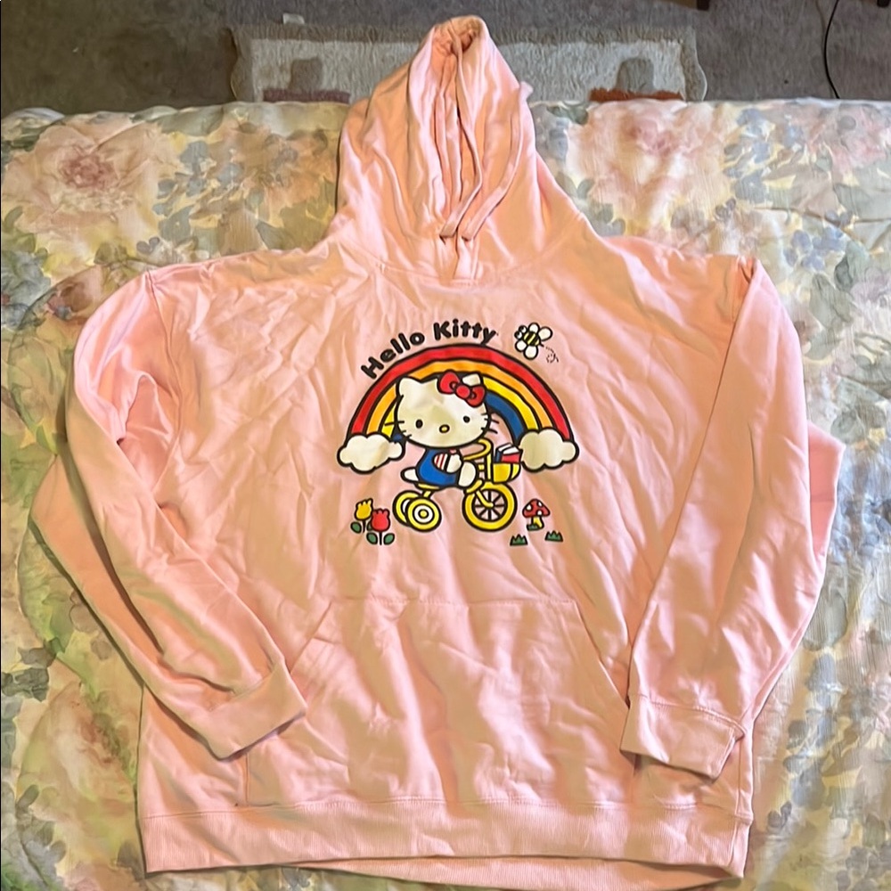 Hello Kitty Light Pink Hoodie